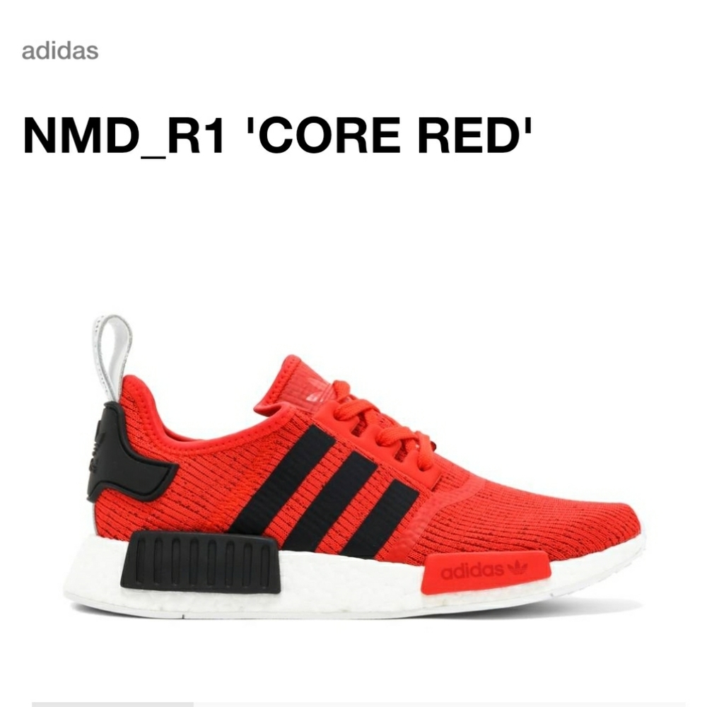 Adidas Nmd R1 Core Red - Picture 2 of 14
